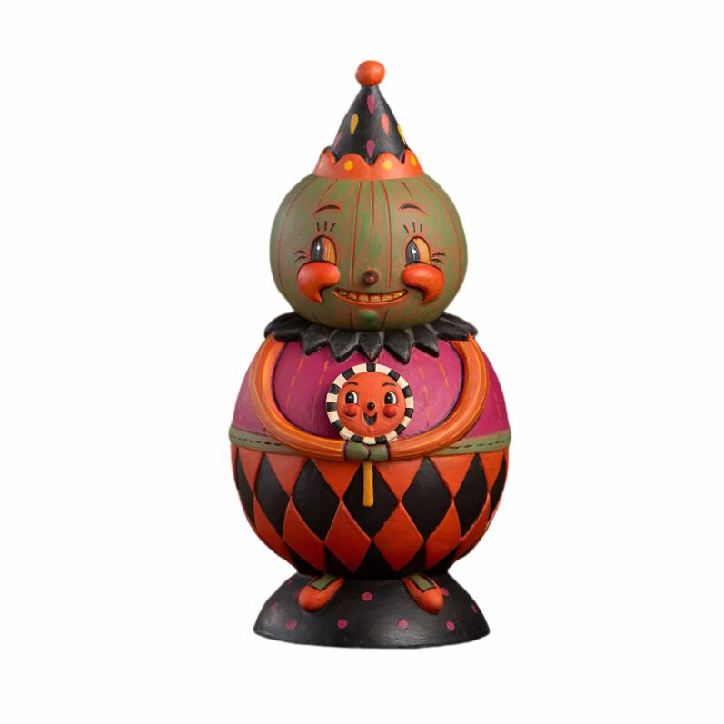 Jackie Green-O-Ween Spooks Jar Johanna Parker for Bethany Lowe Designs