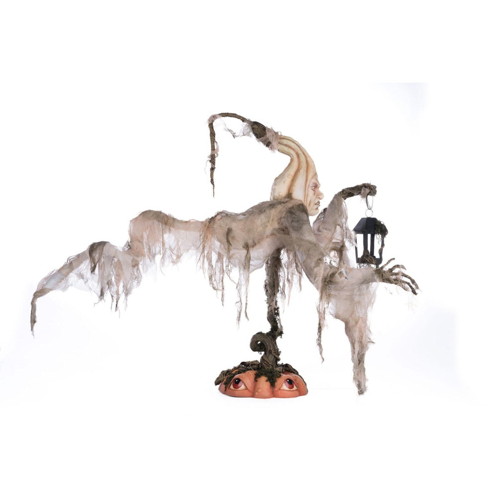 Jacks and Cats Flying Ghost With Gourd Head by Katherine's Collection