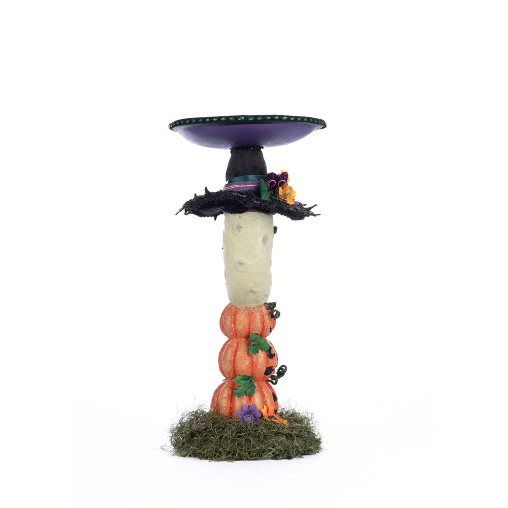 Jacks and Cats Moon Pillar Candle Holder by Katherine's Collection