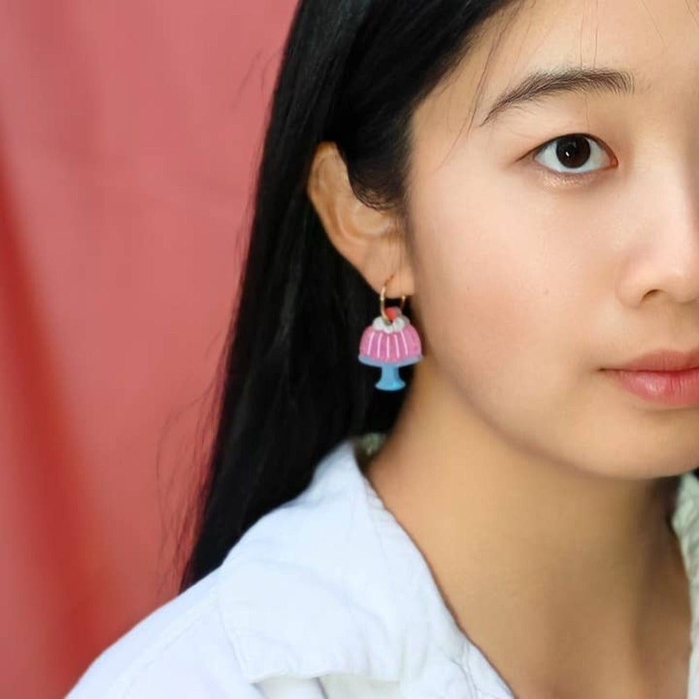 Jello Pudding Acrylic Earrings