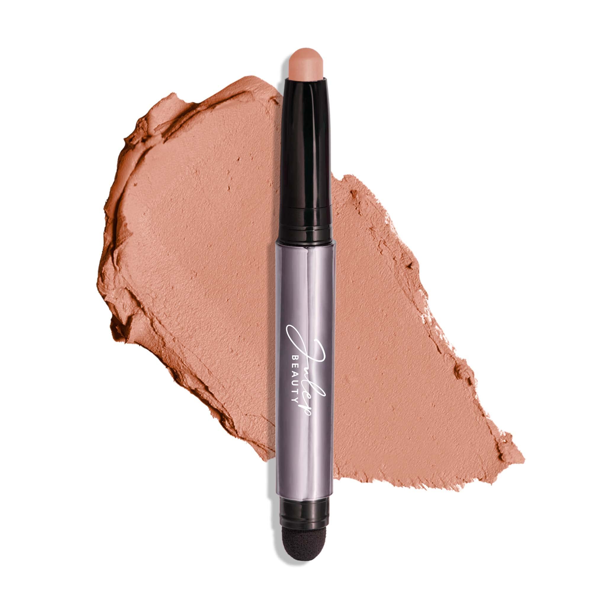 Julep Eyeshadow 101 Cream-to-Powder Waterproof Shadow Stick – Champagne Shimmer – Long-Lasting, Crease-Proof, Medium Golden-Beige Shimmer Cream Eyeshadow with Built-in Smudger