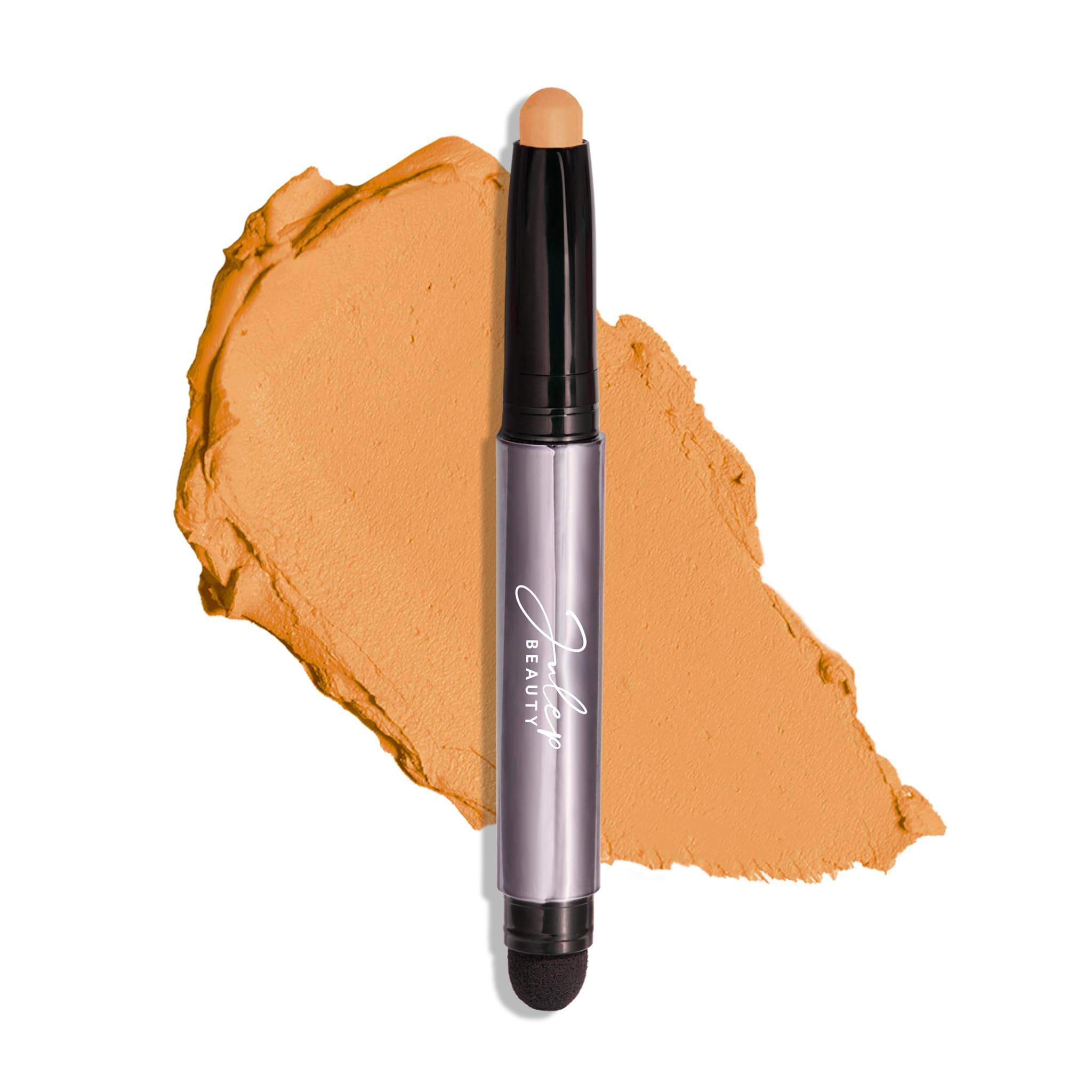 Julep Eyeshadow 101 Cream-to-Powder Waterproof Shadow Stick – Champagne Shimmer – Long-Lasting, Crease-Proof, Medium Golden-Beige Shimmer Cream Eyeshadow with Built-in Smudger