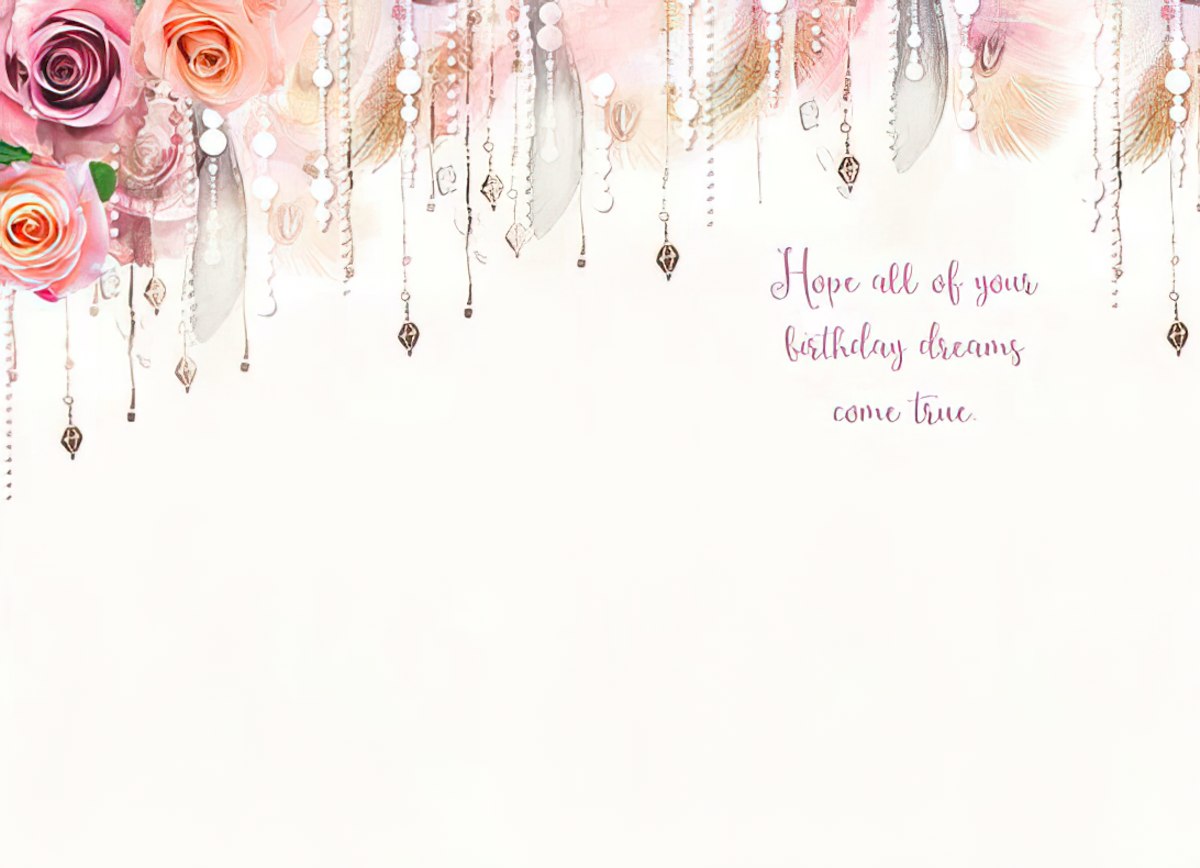 Birthday  Card - Birthday Dreams