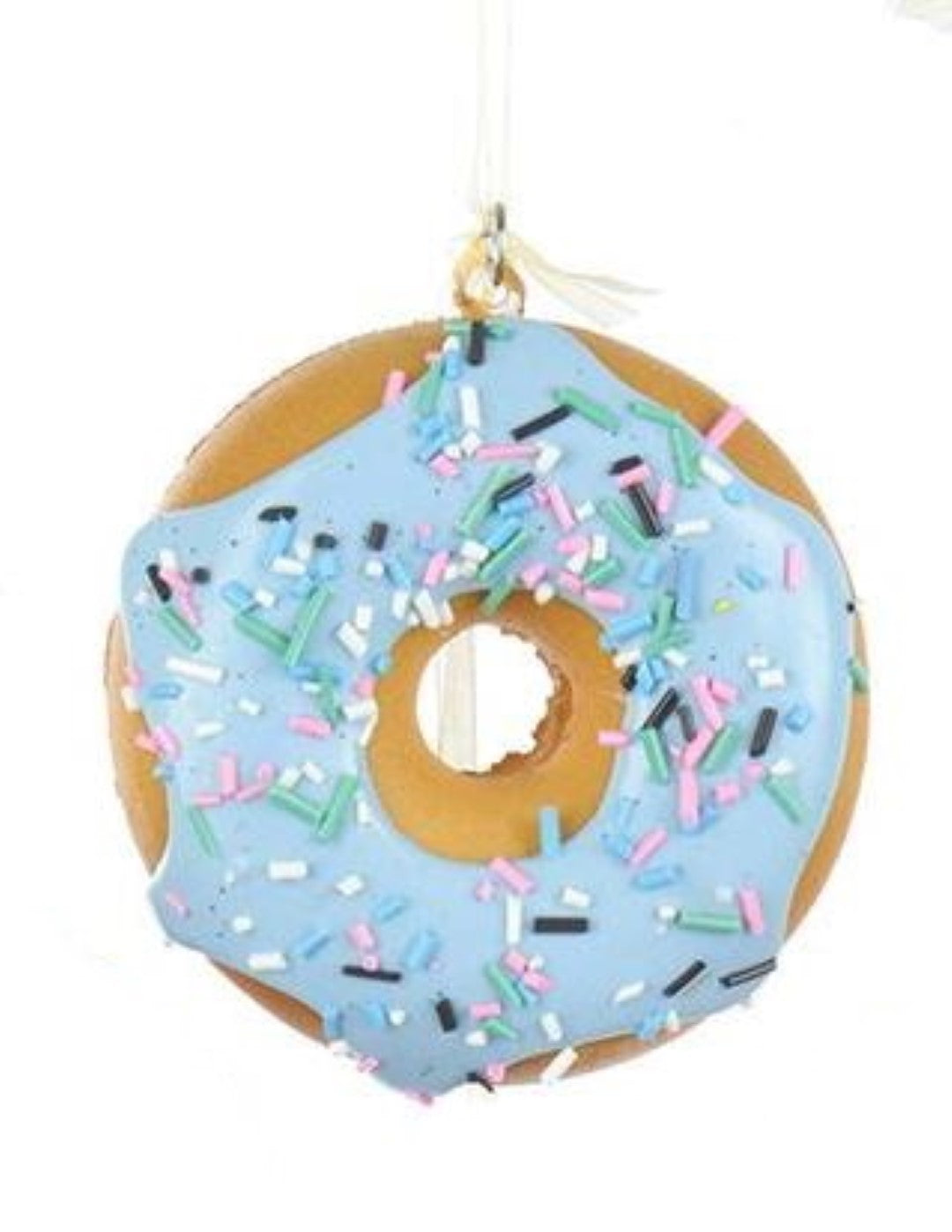 Foam Donut Ornament - Strawberry