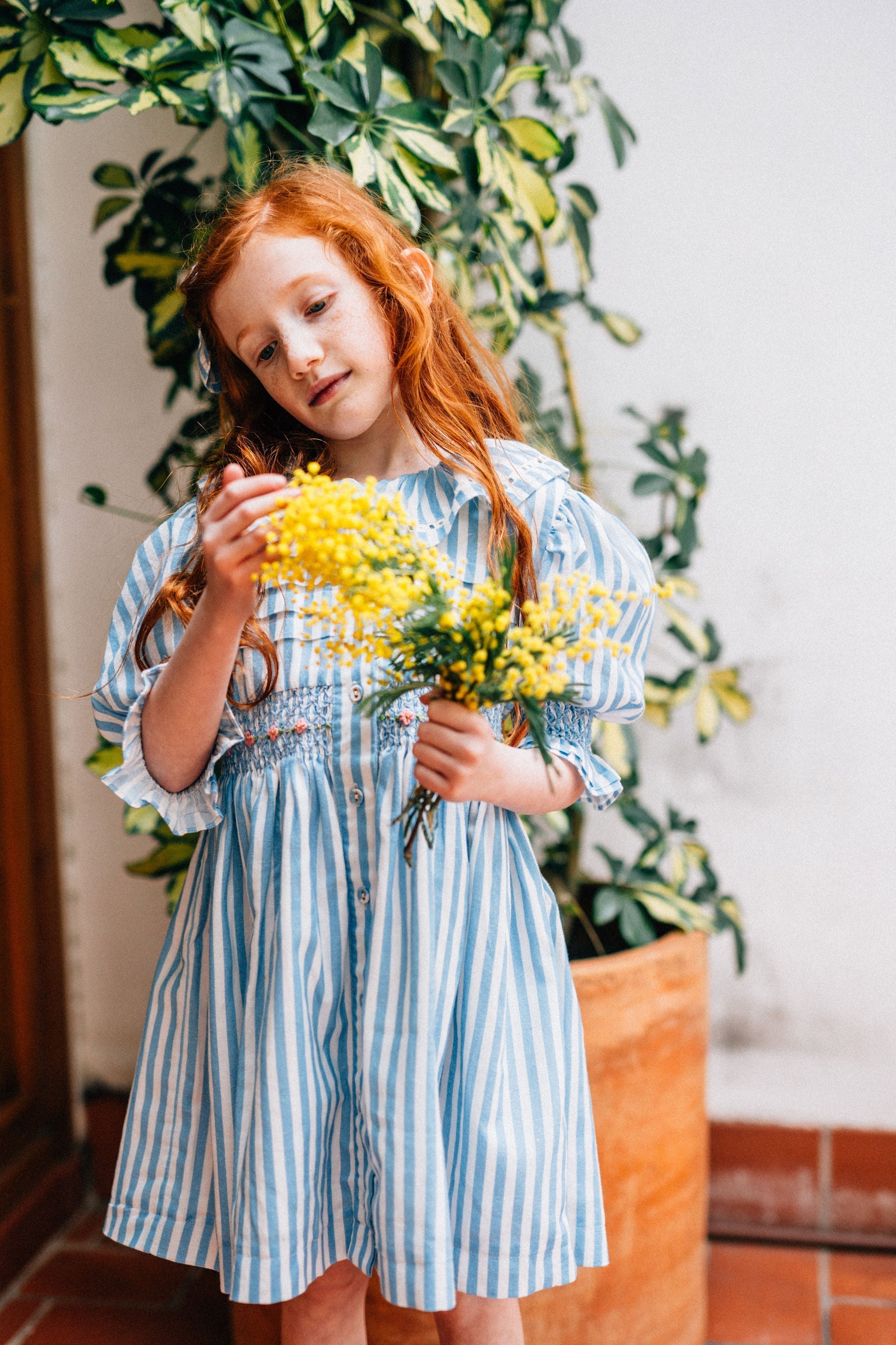 Rosalie Dress - Deauville Stripes