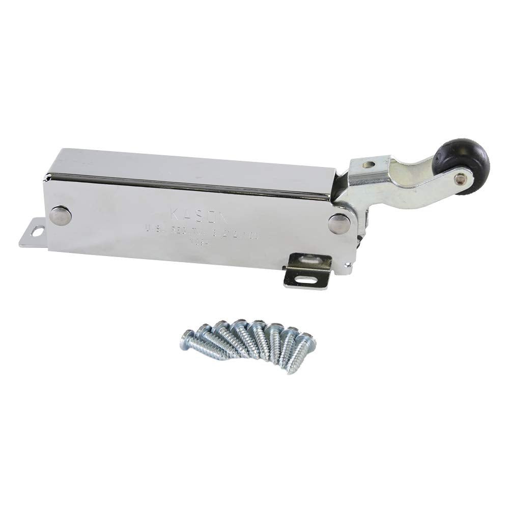 Kason 1094 SureClose Hydraulic Door Closer and Hook, Concealed Mounting, Adjustable Wide-Hook, 7/8 to 1-5/8 Inch Offset, 11094000013_11094000027