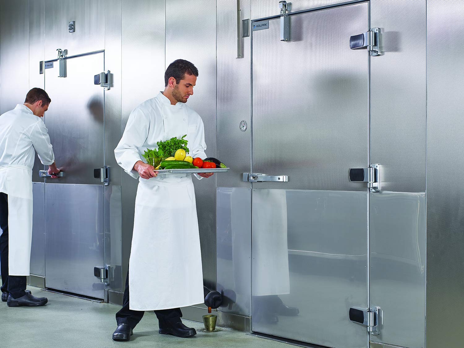 Kason 1094 SureClose Hydraulic Door Closer and Hook, Concealed Mounting, Adjustable Wide-Hook, 7/8 to 1-5/8 Inch Offset, 11094000013_11094000027