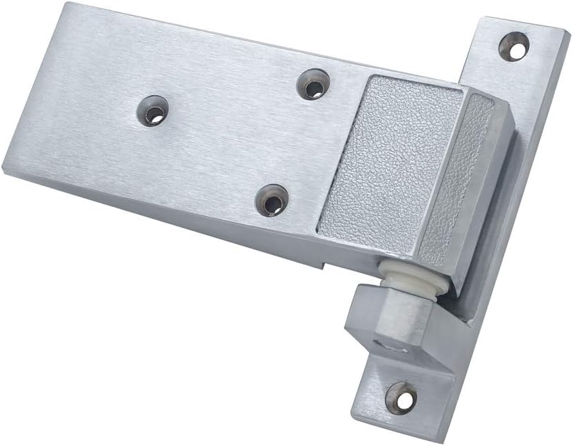 Kason 1256-000004 Hinge, Textured Brush Chrome