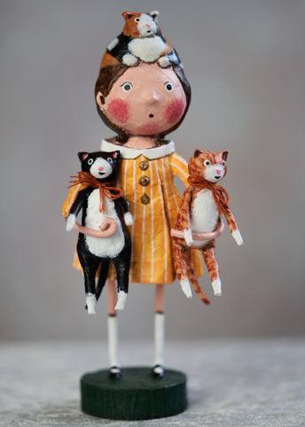 Kat's Cats Figurine by Lori Mitchell