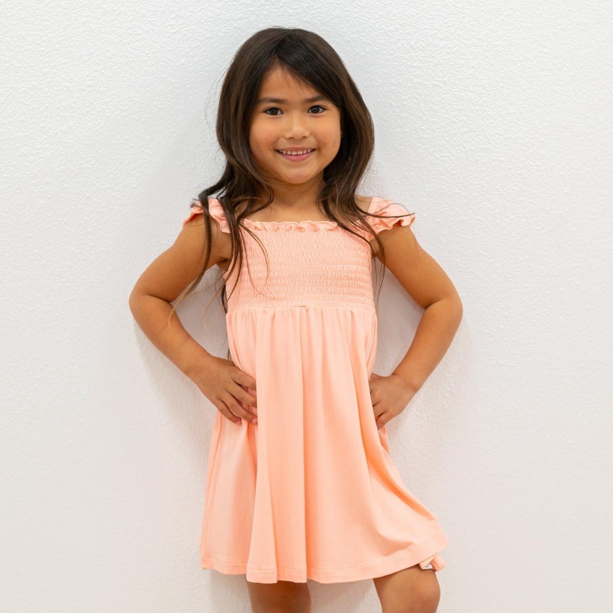 Sammy's Vintage Dress - Apricot