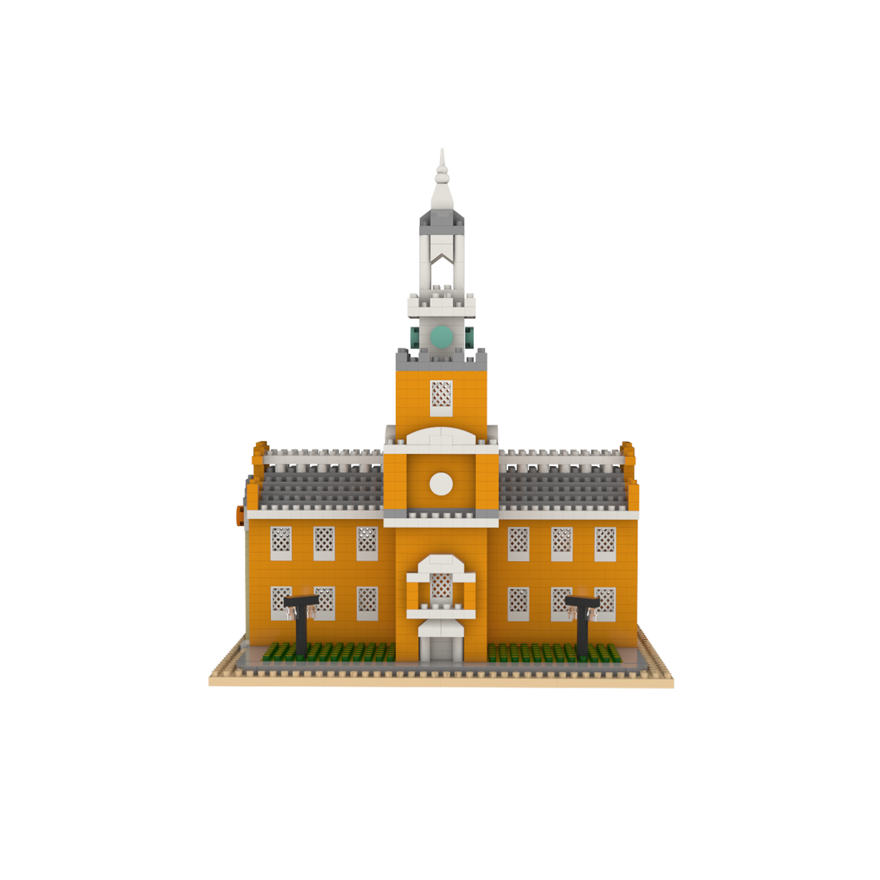 Mini Building Blocks - Liberty Bell and Independence Hall