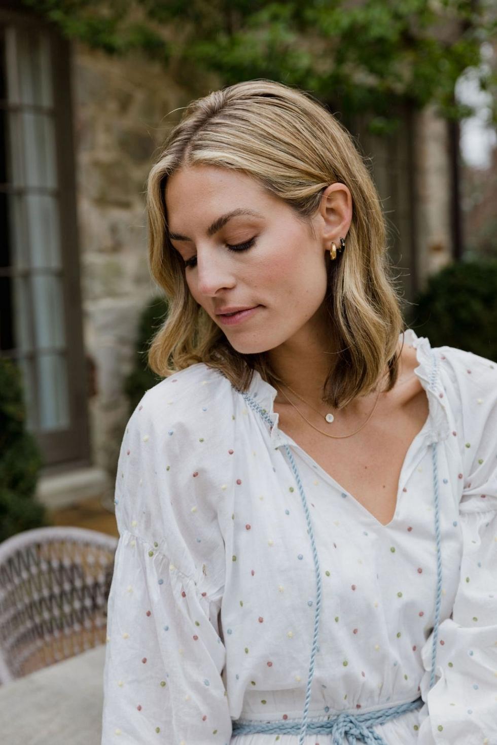 Isla Dress in Confetti Dot