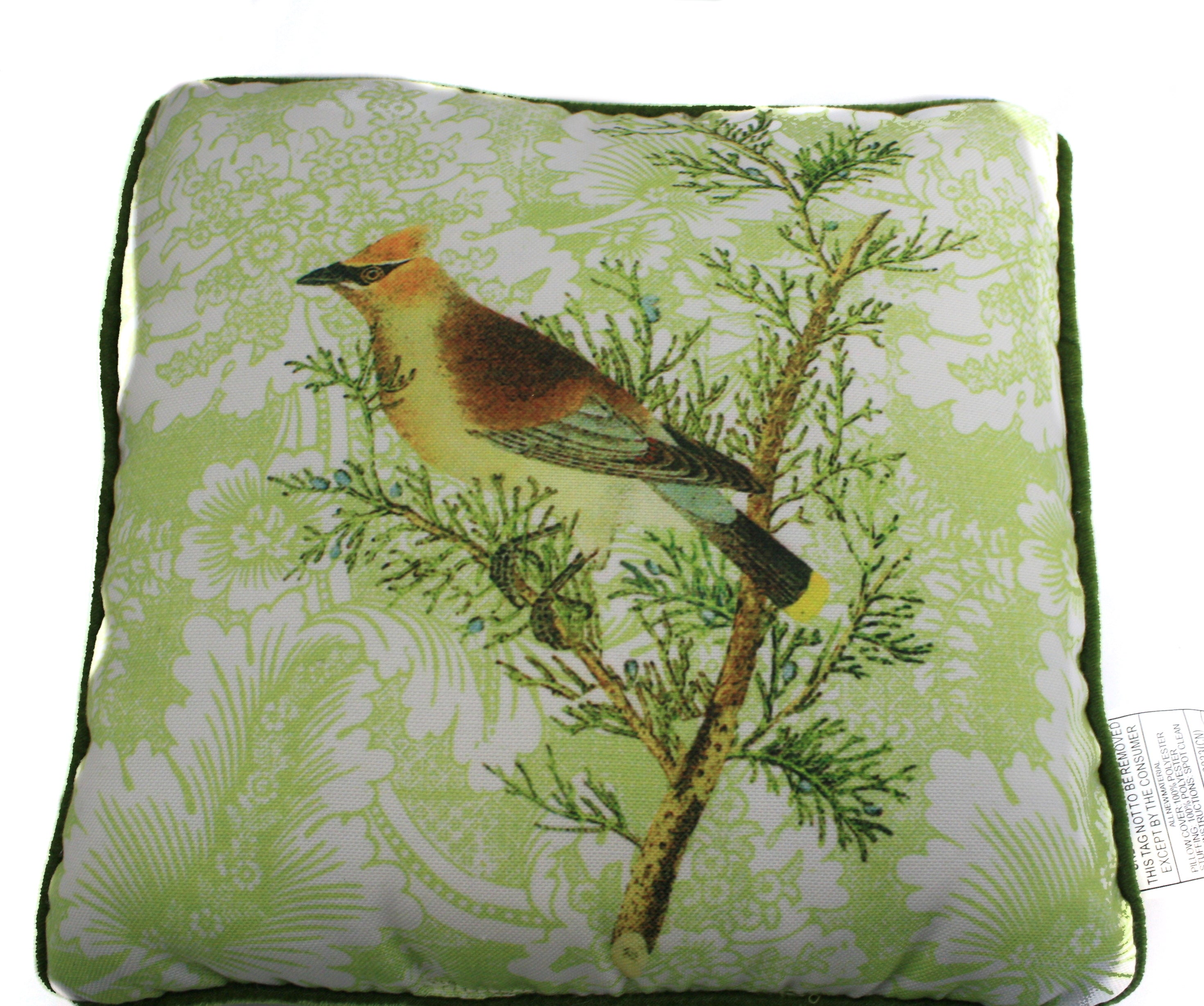 Festive Bird Pillow - Chicadee