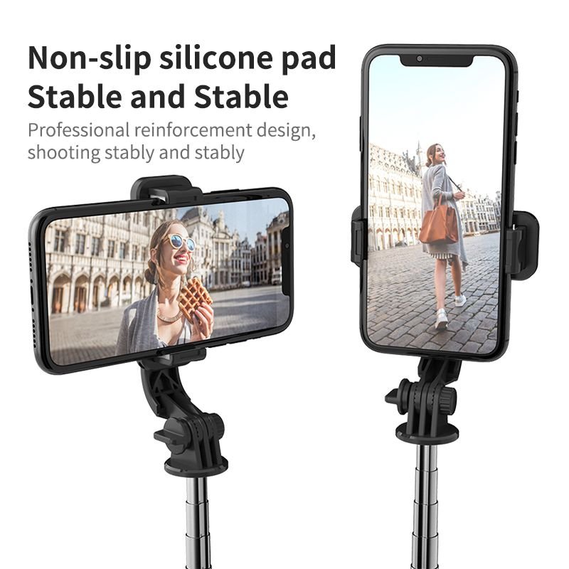 L11 Selfie Stick Foldable Tripod Phone Stand Holder Support Wireless Bluetooth Remote Control Shutter for iOS Android