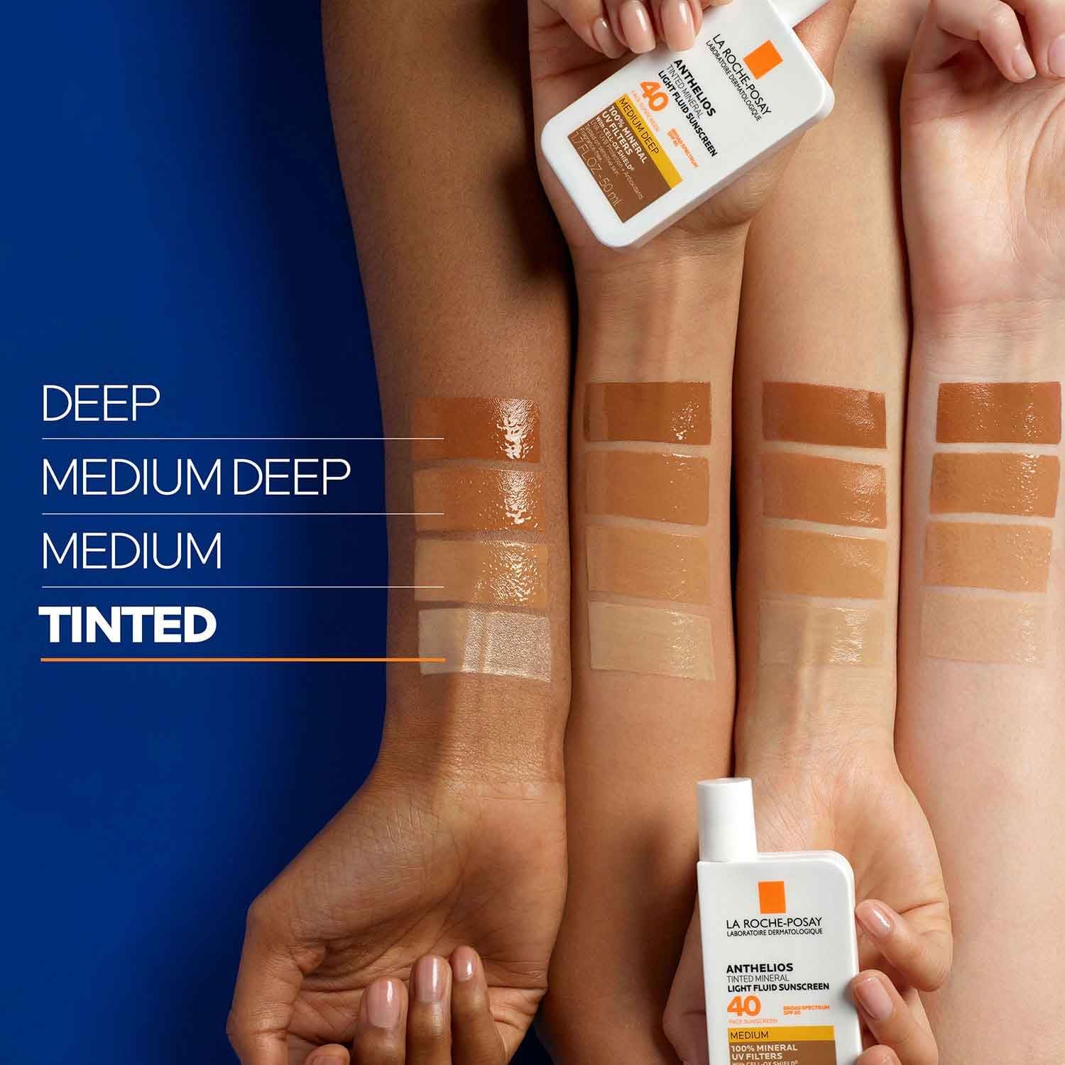 La Roche-Posay Anthelios Sunscreen SPF 50, Ultra-Light Fluid Broad Spectrum SPF 50, Face Sunscreen with Titanium Dioxide Mineral, Lightweight & Fast-Absorbing, Oil-Free, Matte Finish