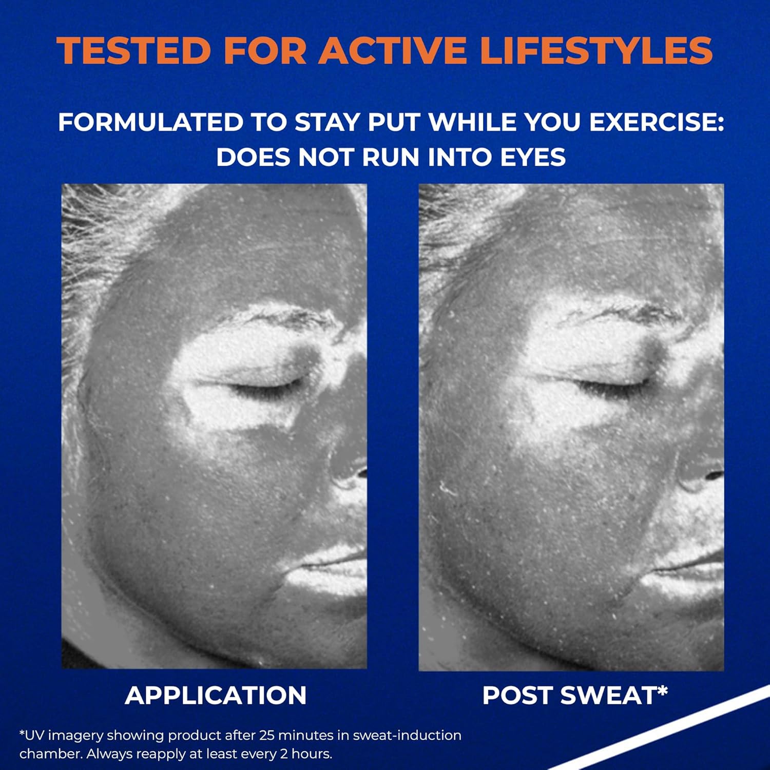 La Roche-Posay Anthelios UV Pro-Sport SPF 50 Sunscreen for Face & Body, Water & Sweat Resistant with Non-Drip Formula, Invisible Broad Spectrum Sunscreen Lotion, Lightweight & Breathable