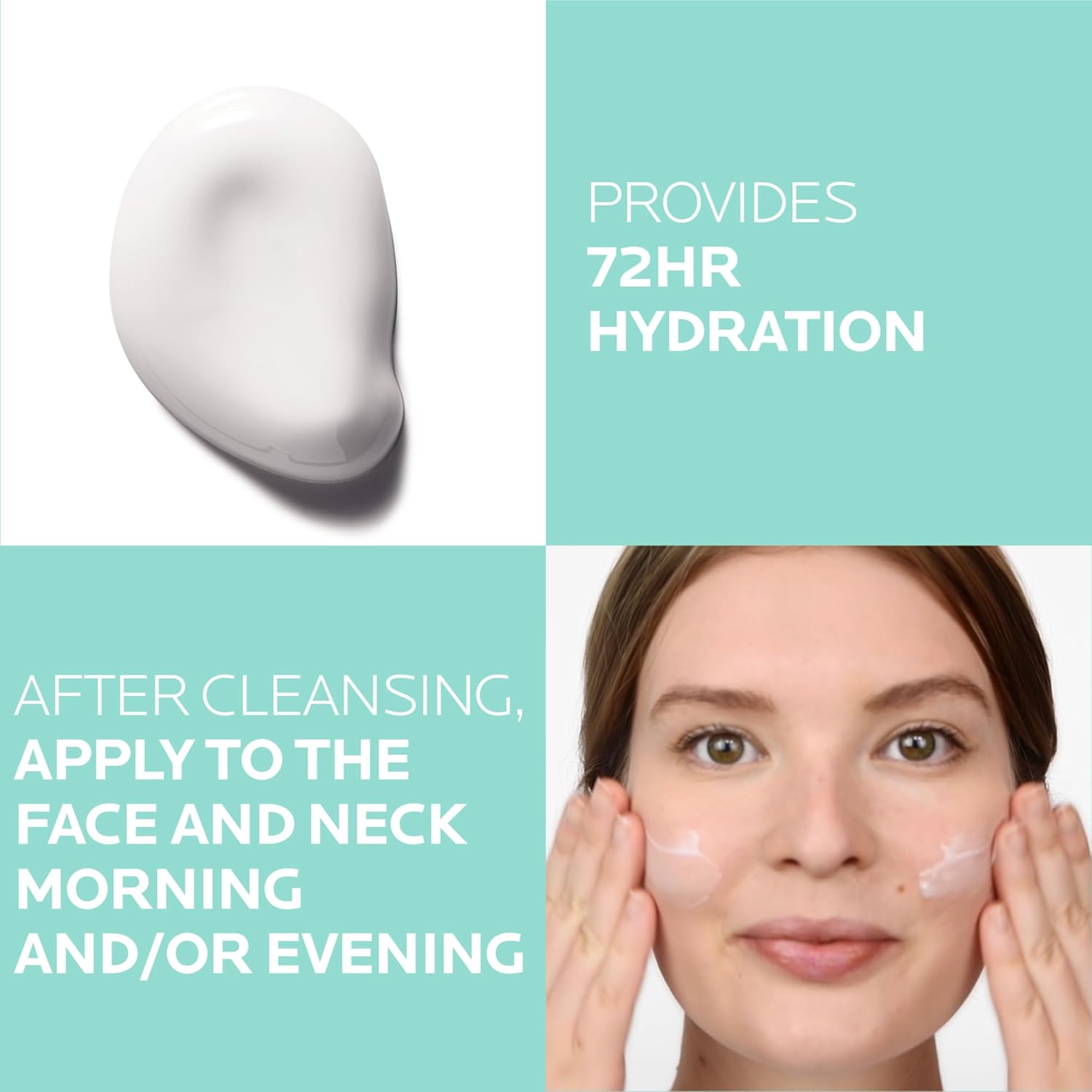 La Roche-Posay Hydraphase HA Rich, Hyaluronic Acid Face Moisturizer for Dry Skin with 72HR Hydration, Oil Free & Non-Comedogenic, 50 ML , 1.69 fl. oz.