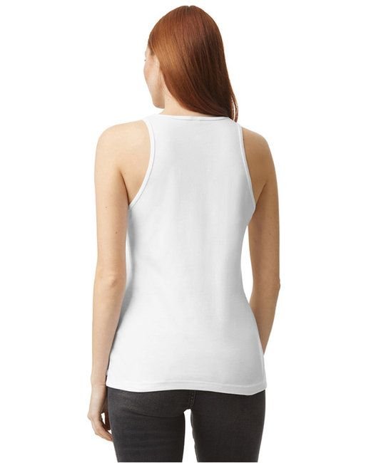 Ladies' CVC Racerback Tank - BLACK - S