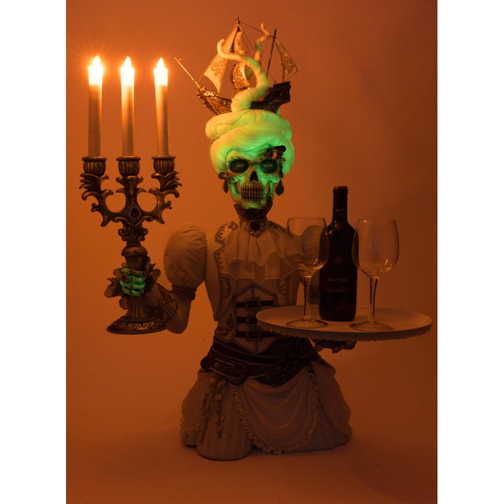 Lady Adelaid Apparition With Candelabra And Tray by Katherine's Collection