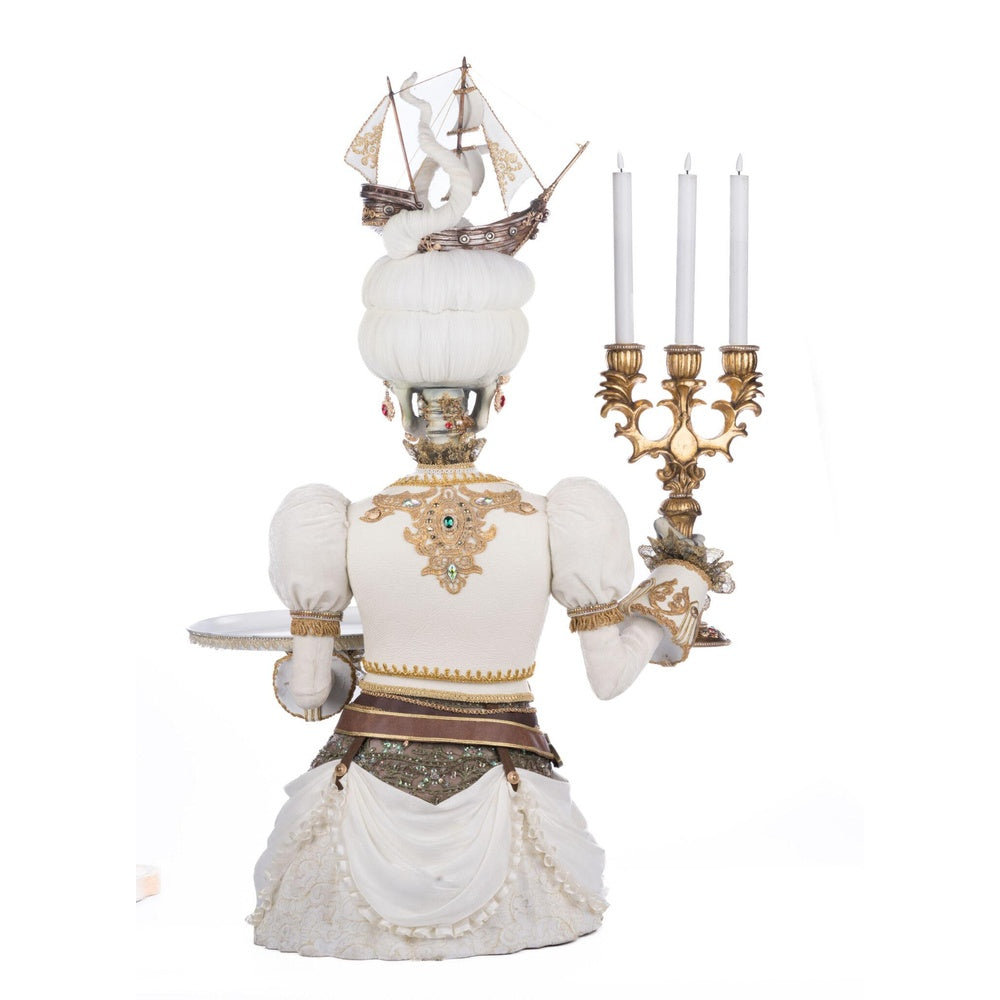 Lady Adelaid Apparition With Candelabra And Tray by Katherine's Collection