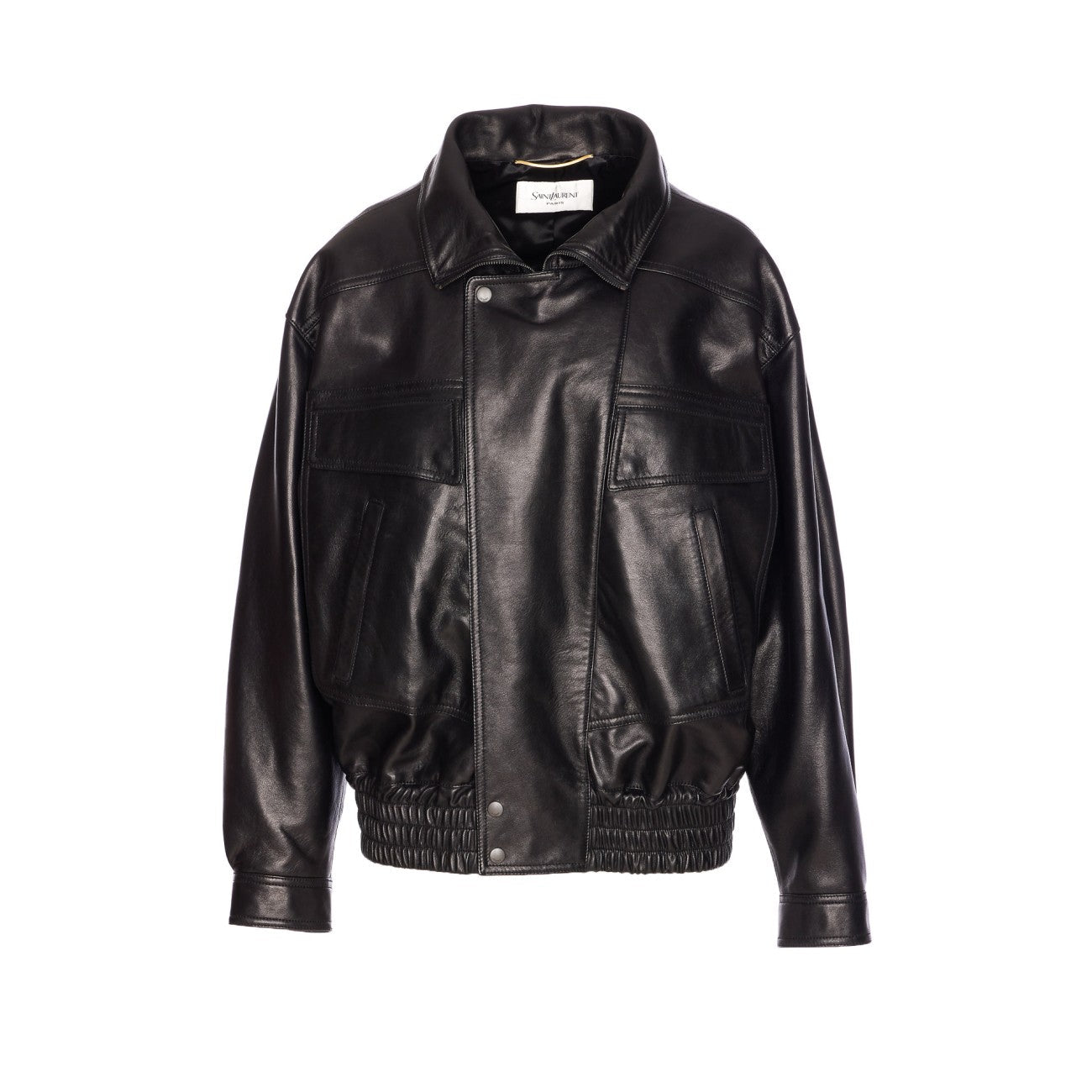 Saint Laurent Women Lambskin Bomber Jacket