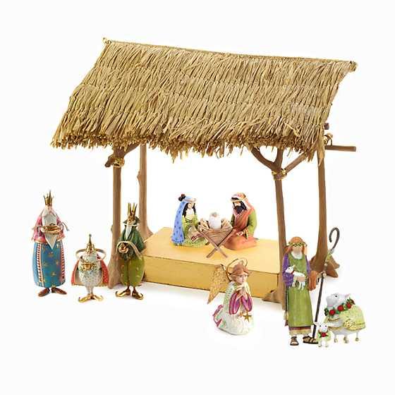 Large Nativity Set by Patience Brewster
