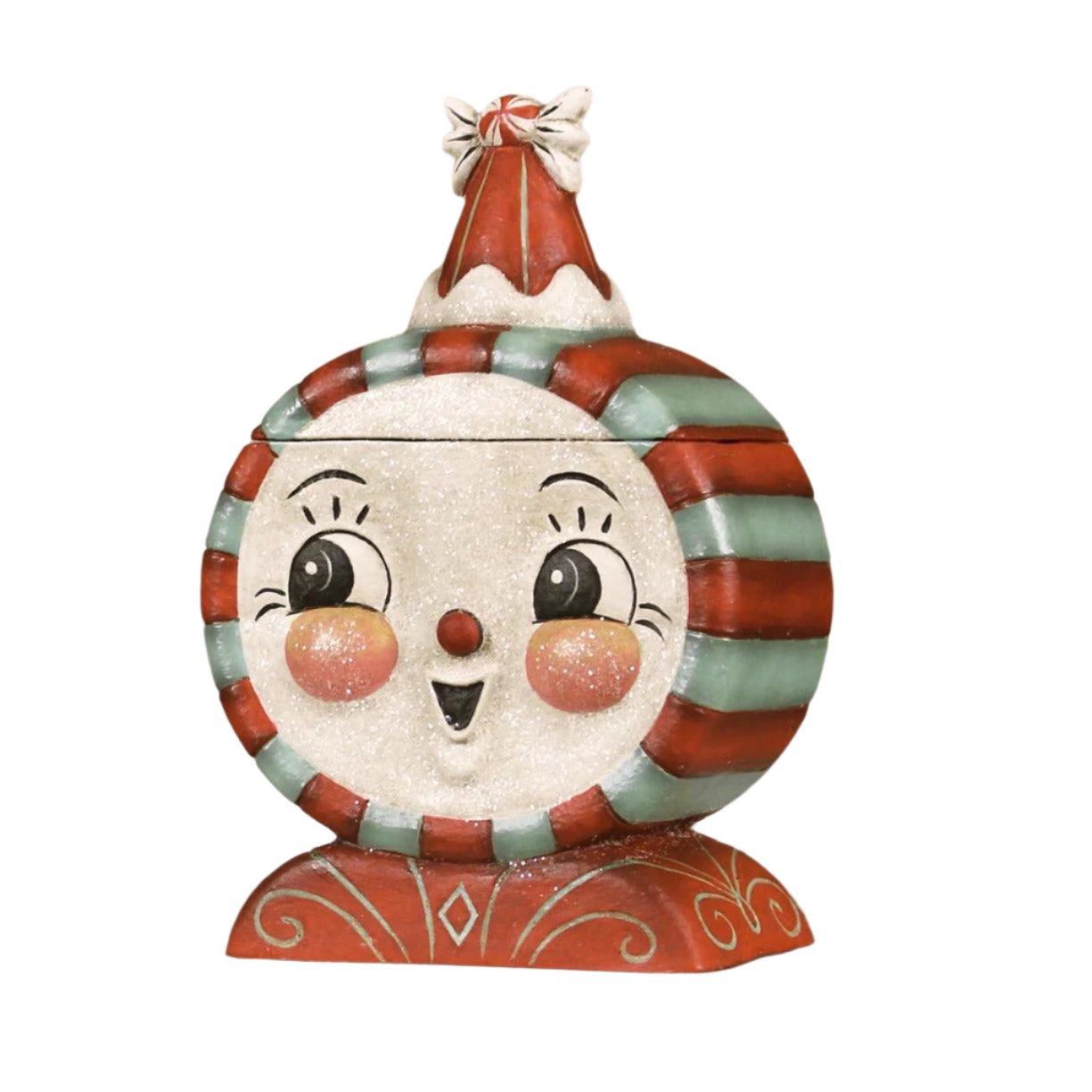 Laughing Merrymint Candy Box by Johanna Parker for Bethany Lowe