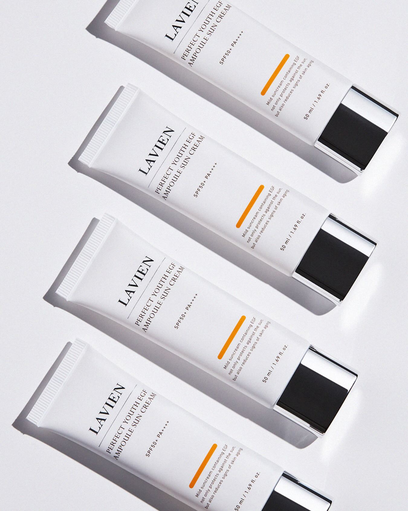 Lavien Perfect Youth EGF Ampoule Sun Cream