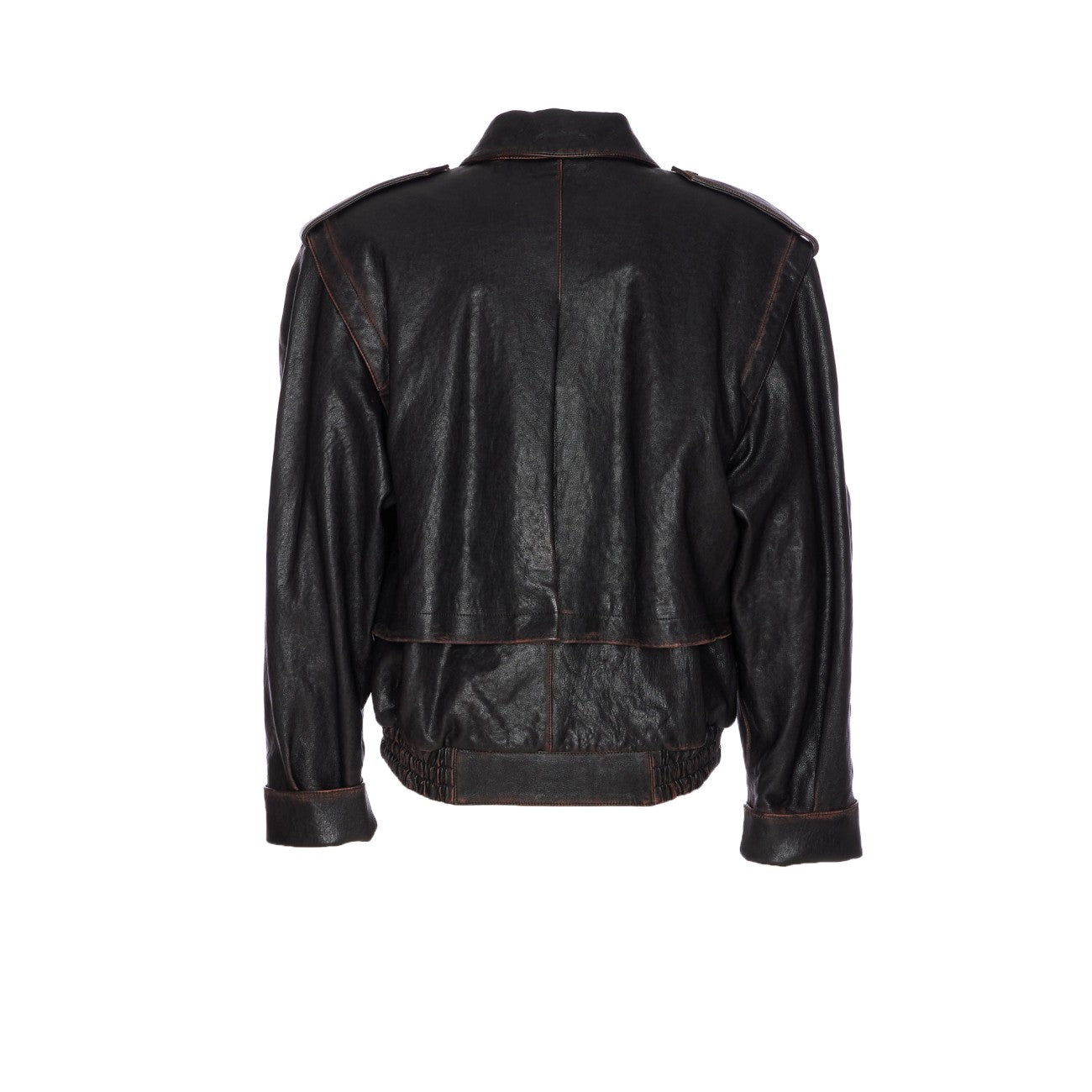 Saint Laurent Men Leather Jacket