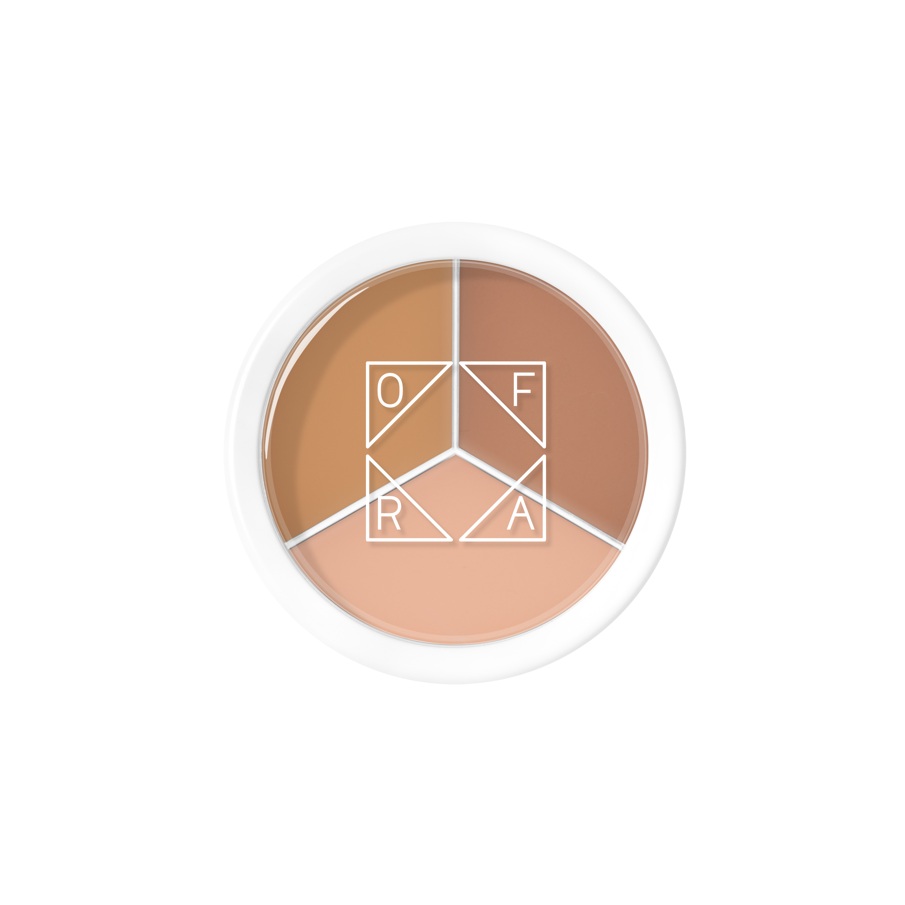 Corrector Tri-Pot - Lite, Beige Medium, Amber