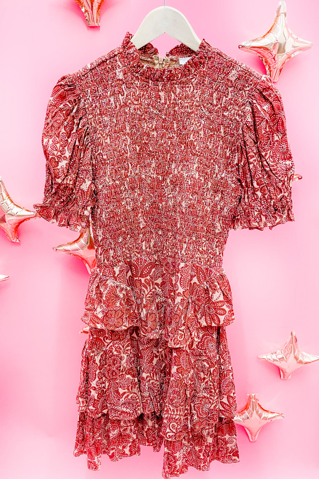 "Little Lady" Smocked Mini Dress