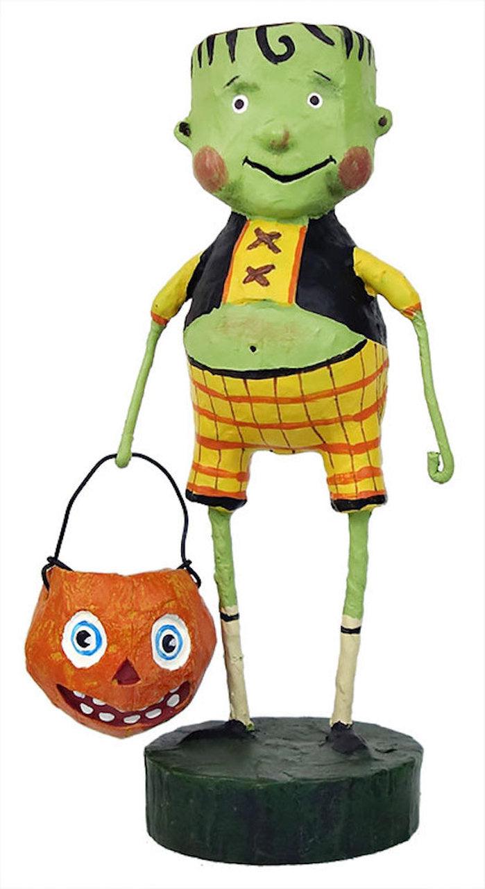 Bride of Frankie Stein and Little Frankie Stein Set of 2 Figurines by Lori Mitchell