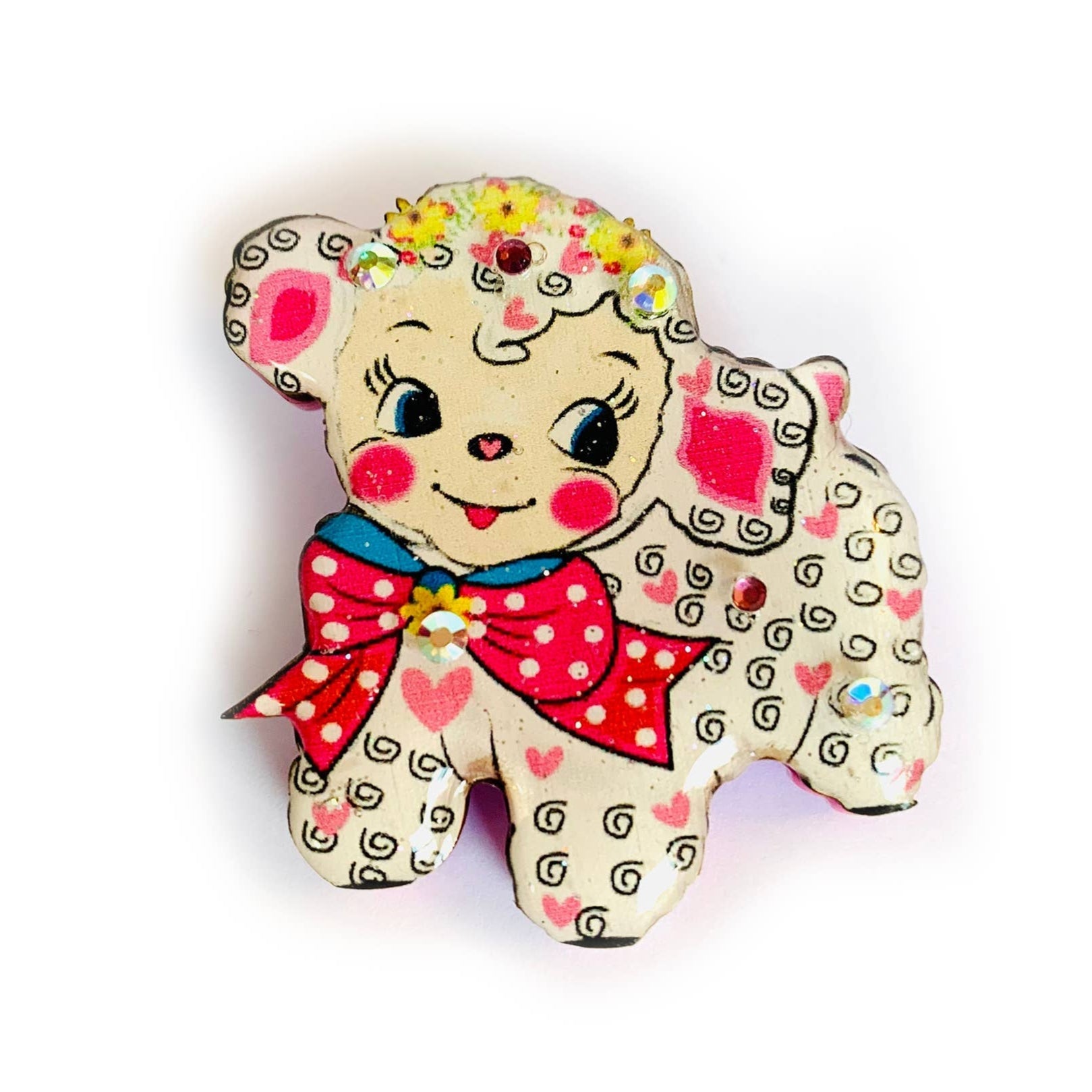 Harry the Little Lamb Brooch