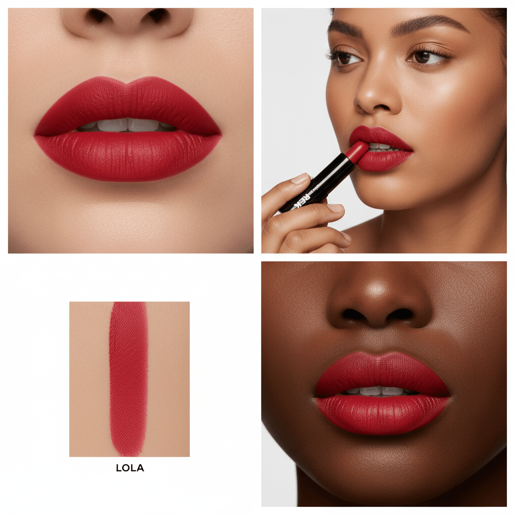 REK Matte Lipstick — Luxury Clean, Long-Lasting Vegan Formula | REK Cosmetics