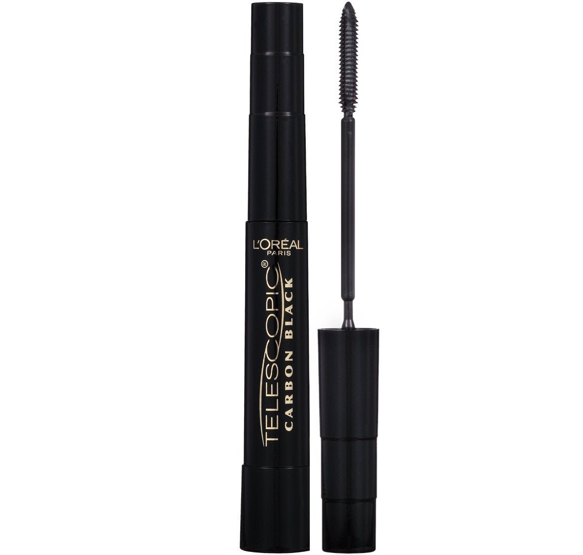 L'Oreal Paris Makeup Telescopic Original Lengthening Mascara, Blackest Black, 0.27 Fl Oz (1 Count)