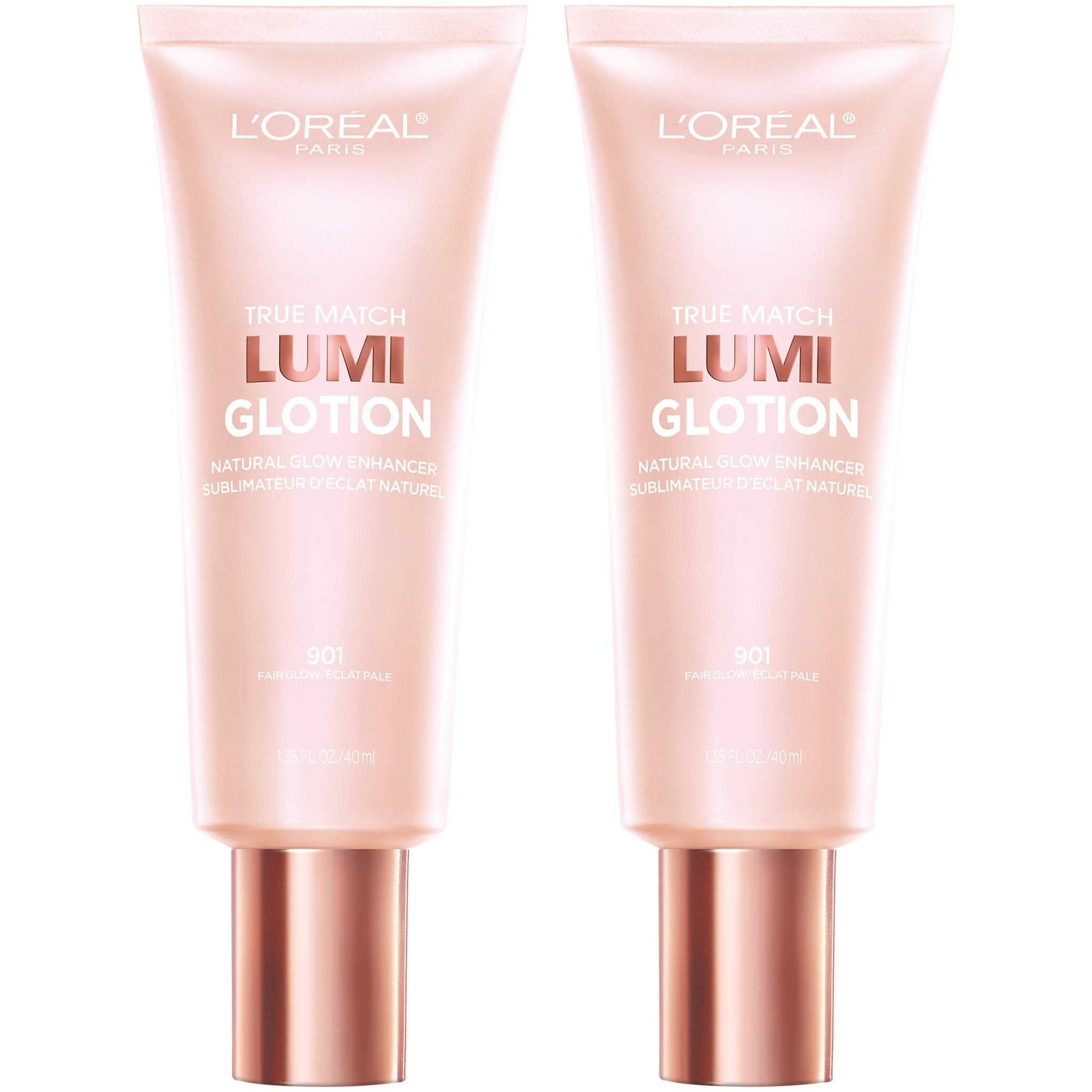 L'Oreal Paris Makeup True Match Lumi Glotion, Natural Glow Enhancer, Illuminator Highlighter, Bronzing Drops For a Sun-Kissed Glow, 902 Light