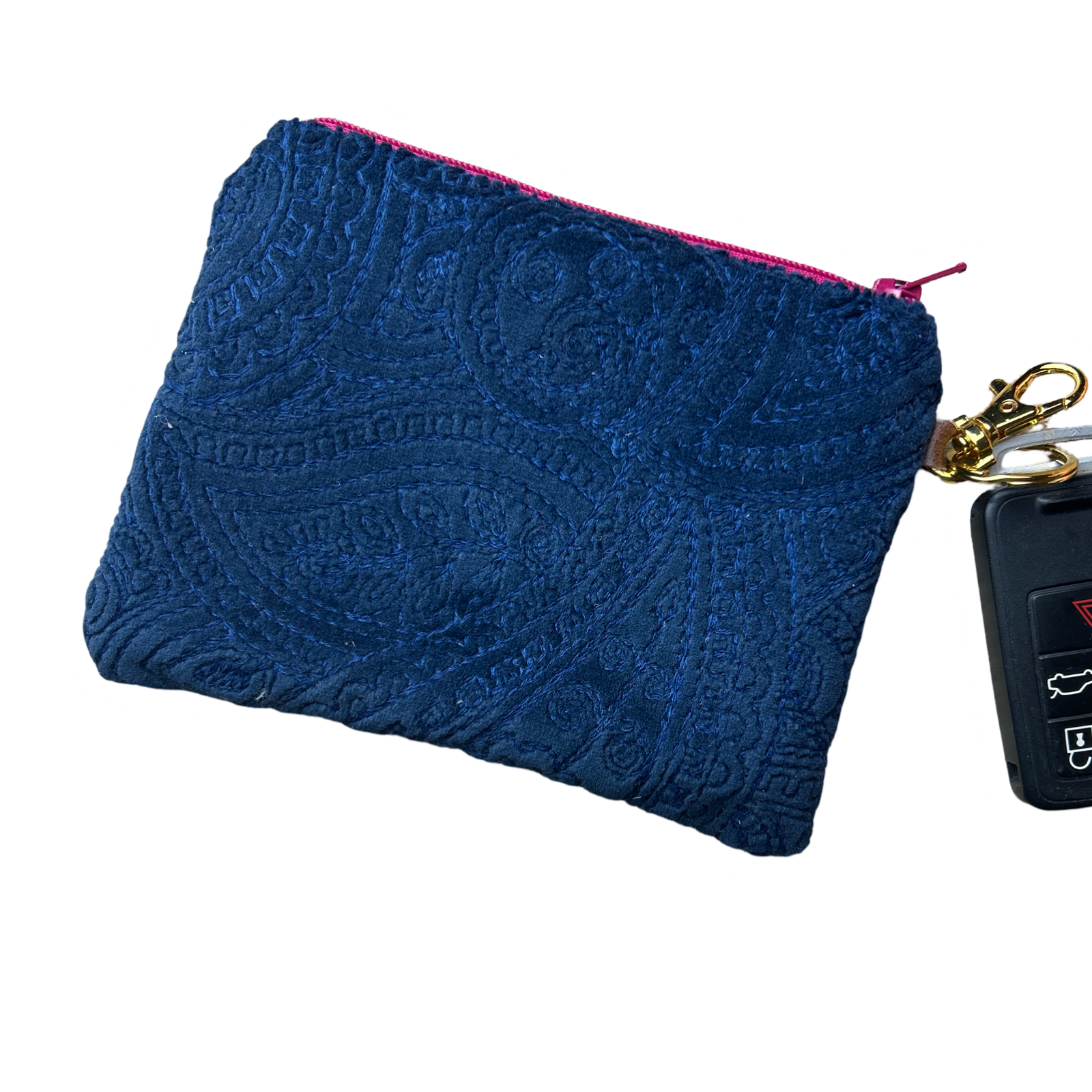LV Monogram Vintage Silk Scarf Coffee Run Keychain Bag