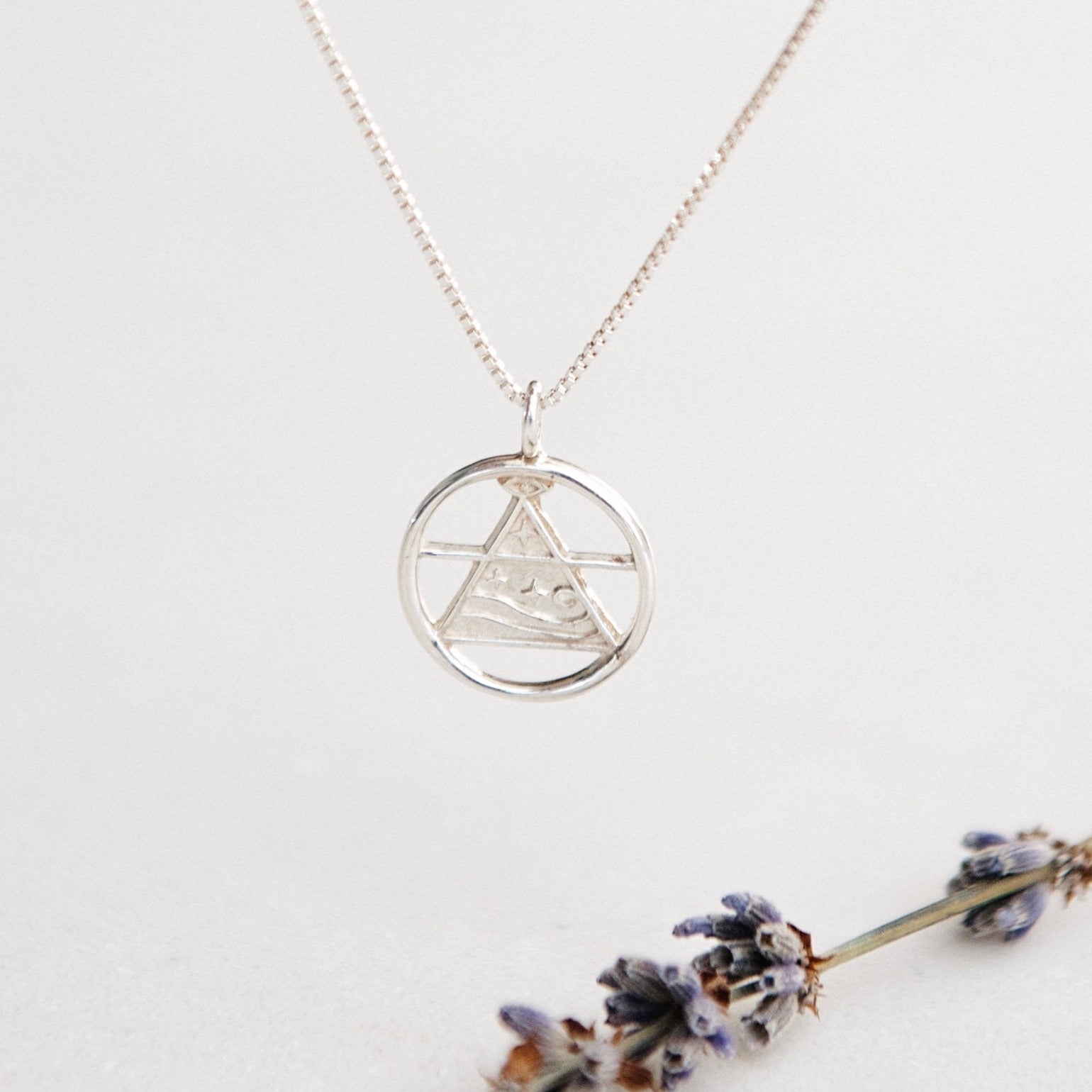 Silver Elements Charms