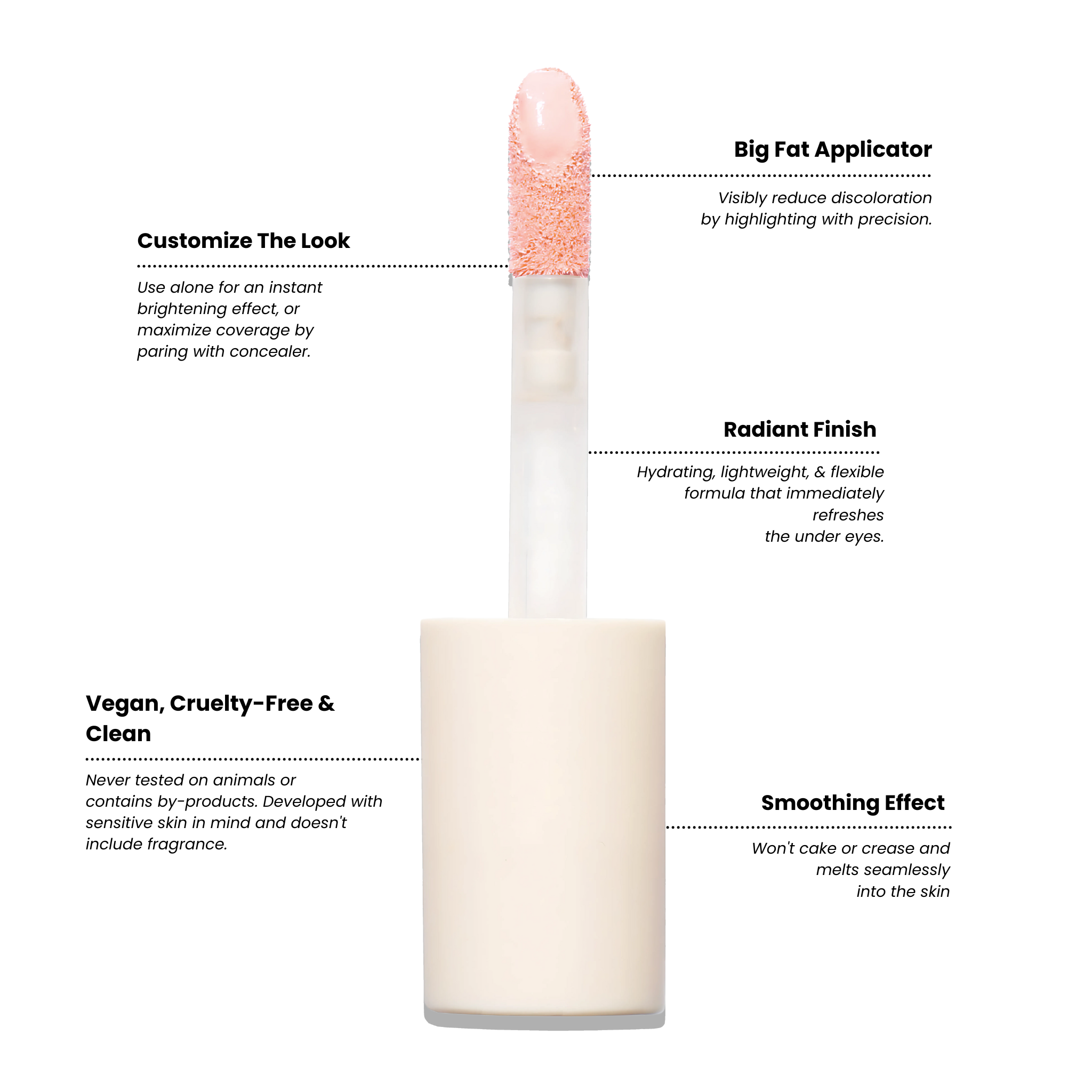Star Bright Under Eye Brightener, Lovelight by Half Caked