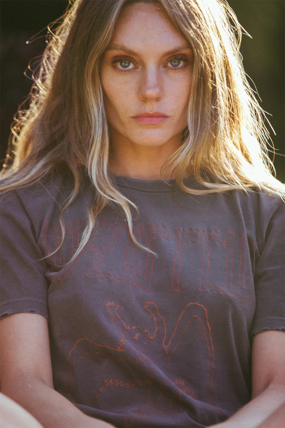 Led Zeppelin Sunkissed Boyfriend Tee by People of Leisure