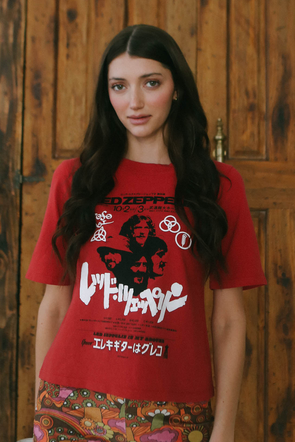 Led Zeppelin 1972 Japan Concert Tee by People of Leisure