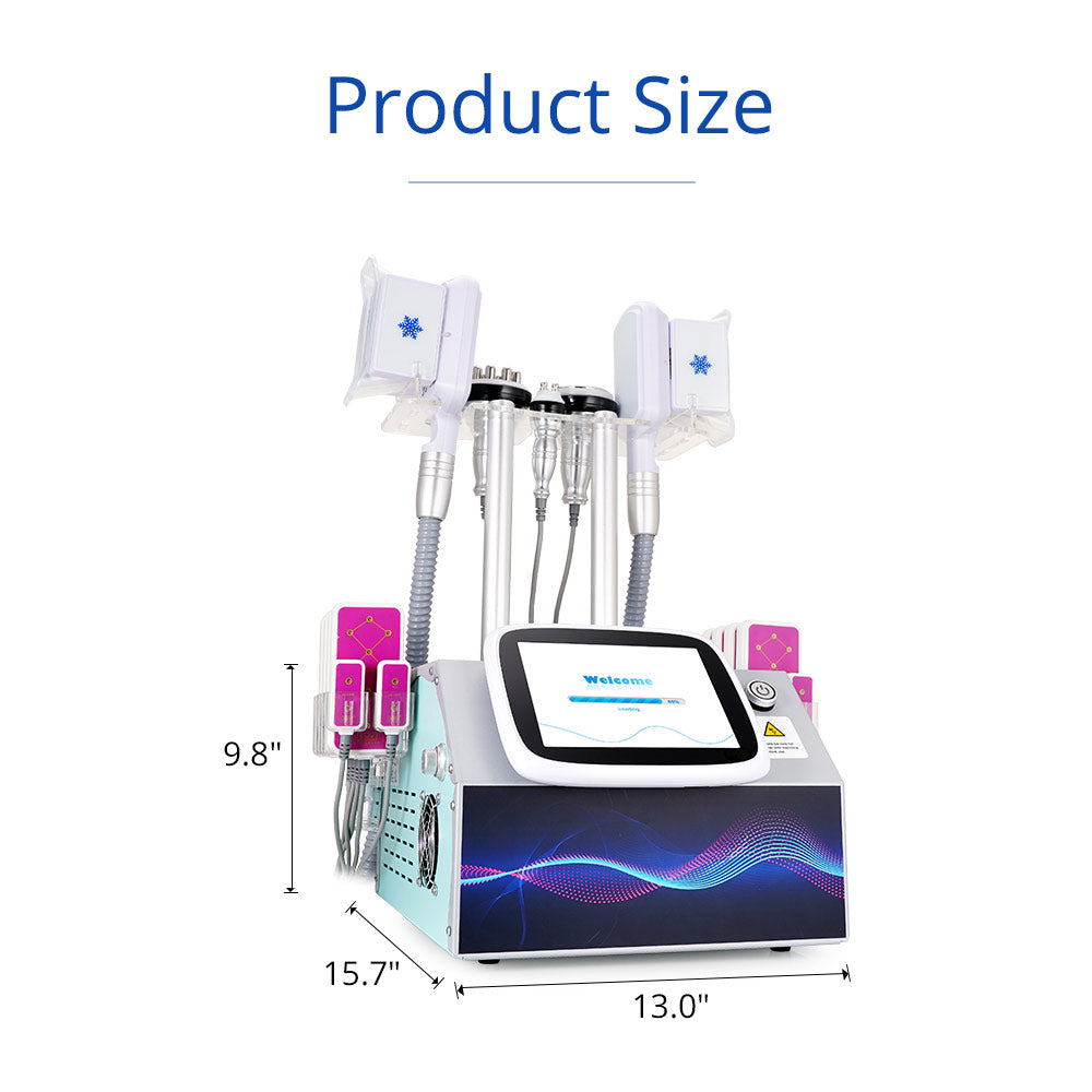 Shape Tactics Advanced 5-in-1 Cryolipolysis 40K Cavitation RF Lipo Laser System
