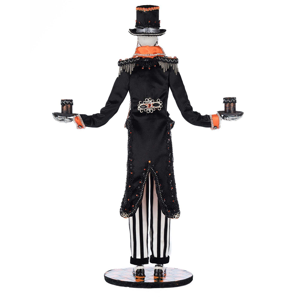 Macabre Skeleton Candelabra by Katherine's Collection