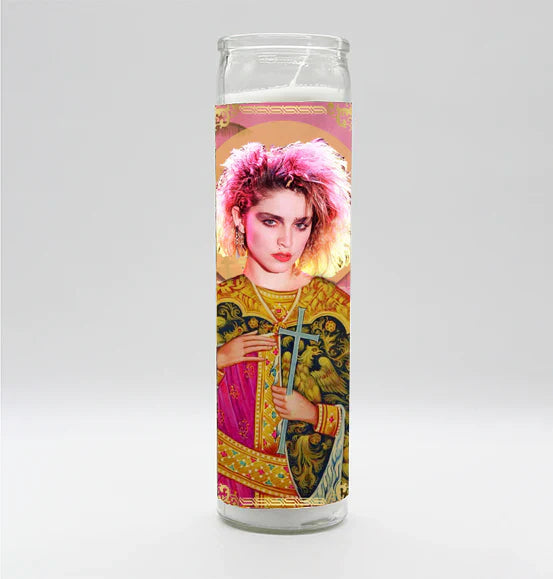 Saint Queen of Pop Candle by BOBBYK