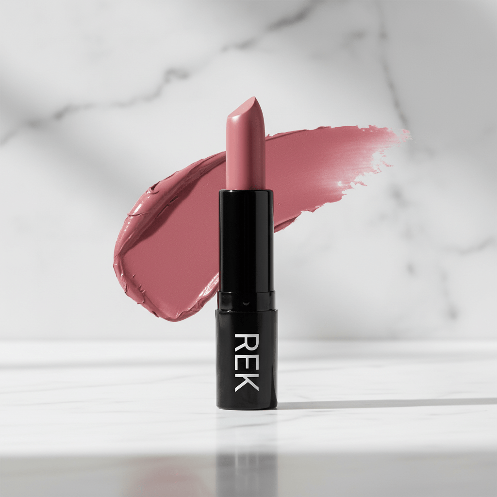 Cream Lipstick Collection | REK Cosmetics | Creamy Satin Finish, Longwear Formula