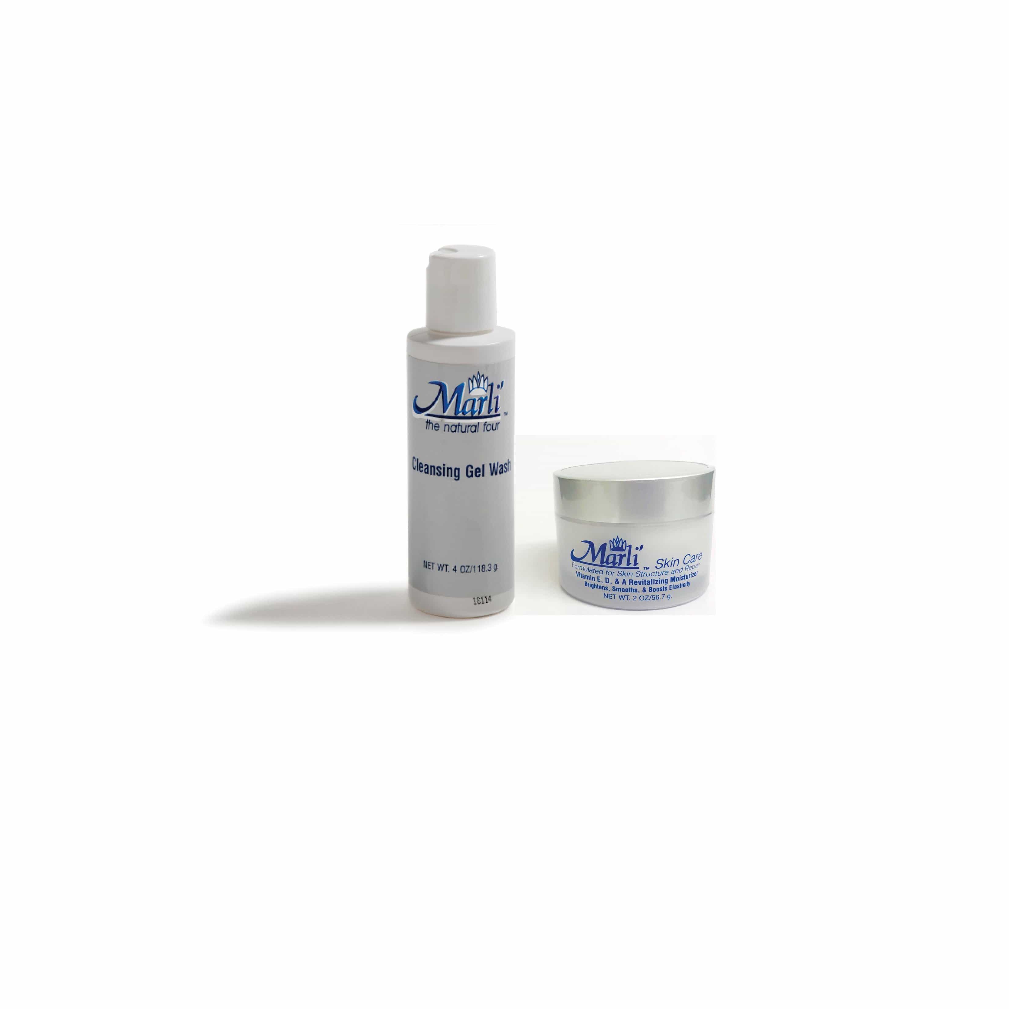 Revitalizing Vitamin EDA Moisturizer, Cleanser,  & Toner Skin Care Kit