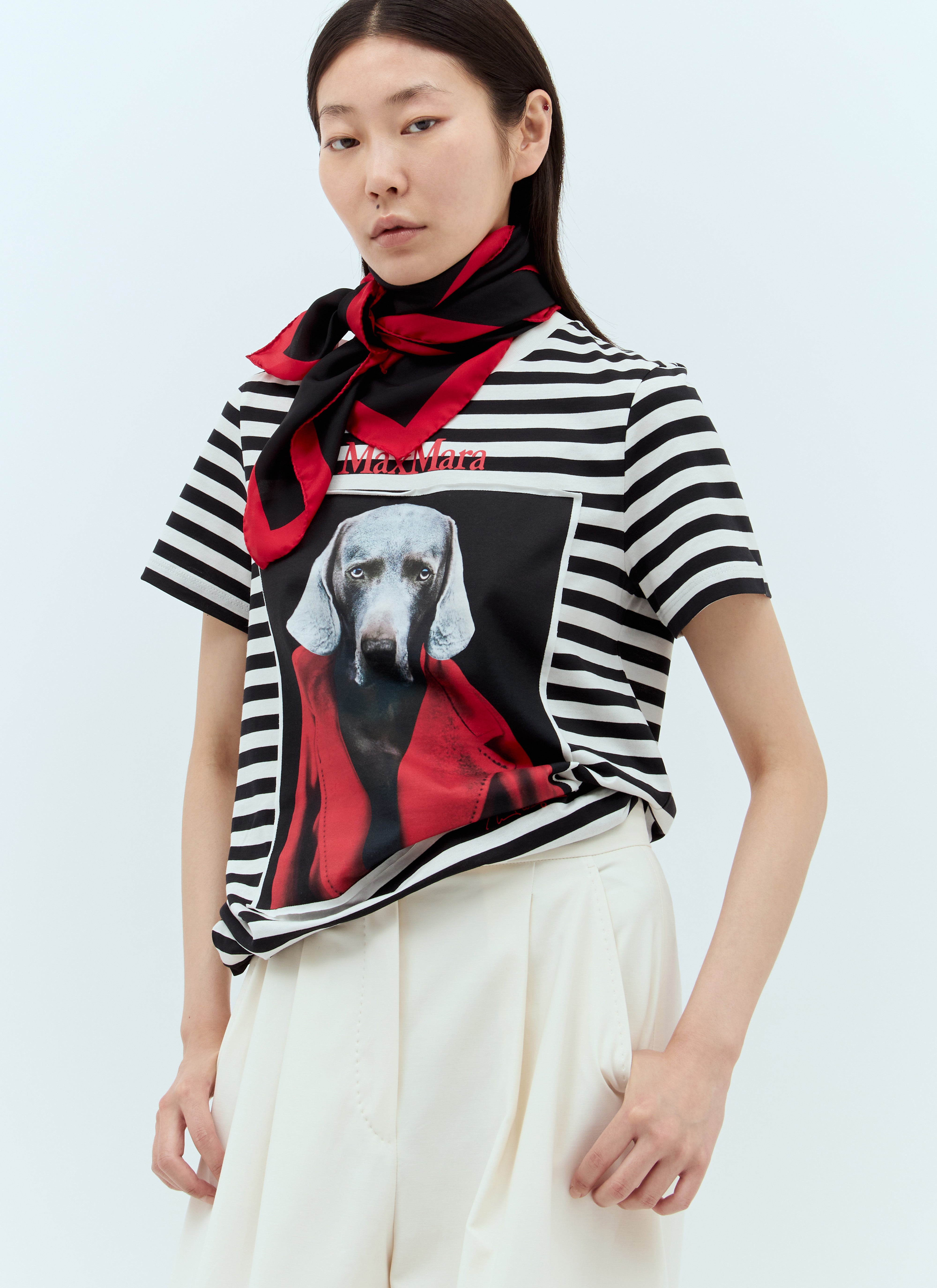 Max Mara Women Printed Silk Scarf