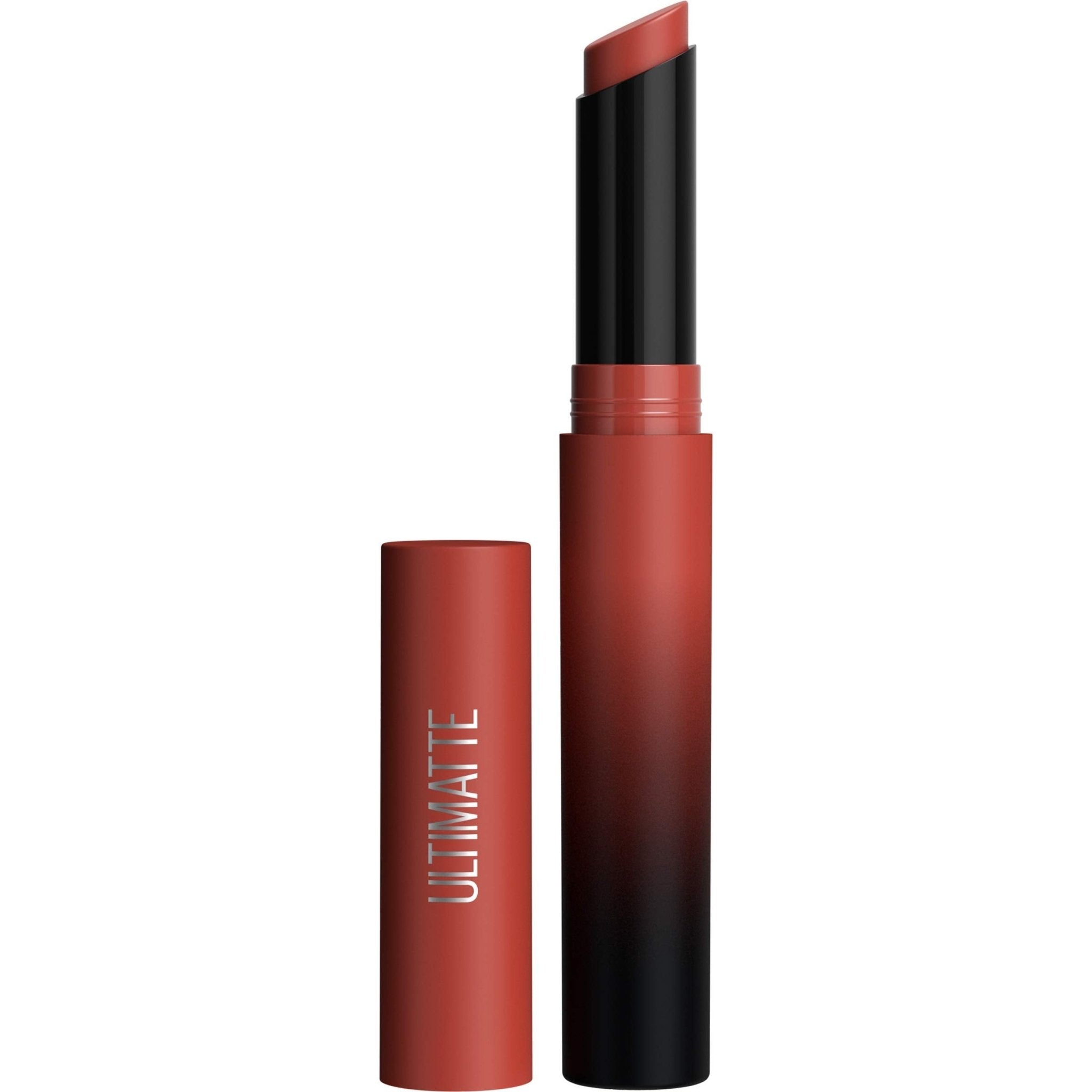 Maybelline Color Sensational Ultimatte Matte Lipstick, Non-Drying, Intense Color Pigment, More Berry, Warm Berry Purple, 1 Count