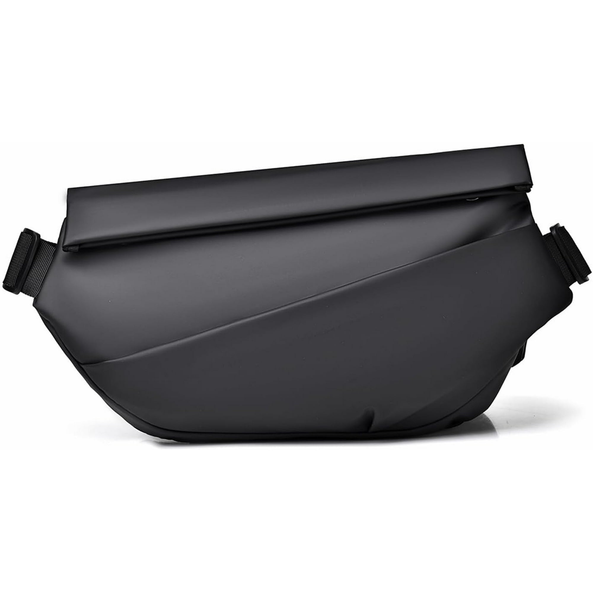 Mens Large Sling Bag Sling Bag Stylish Crossbody Bag,New Men's Crossbody Bags Fashion Waterproof Sports Bag (black)