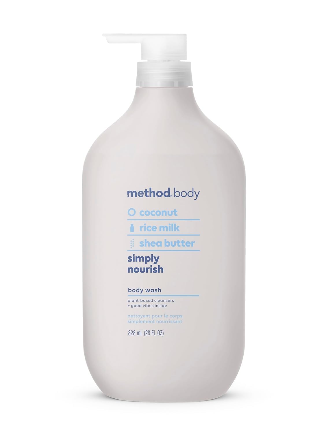 Method Body Wash, Sea + Surf, Paraben and Phthalate Free, Biodegradable Formula, 28 oz, (Pack of 1)